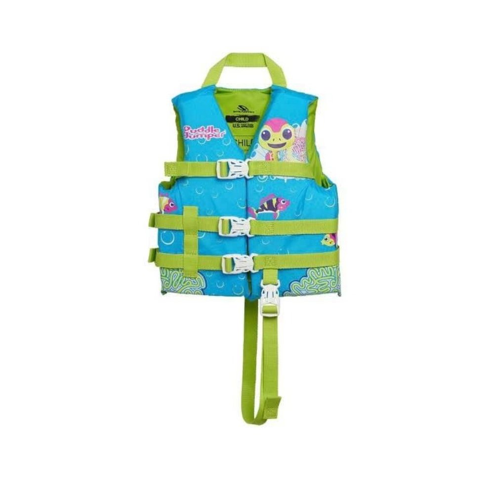 Stearns Original Puddle Jumper Color Changing 30-50 Pounds Blue Green